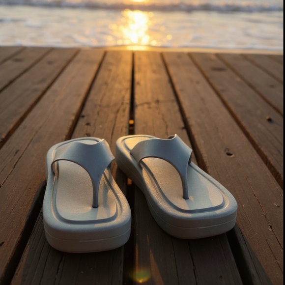 Jeffrey Campbell Denim Blue Sandals - Picture 1 of 8